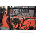 wrought iron fence scroll decoration